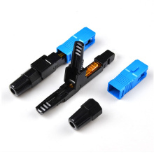 Blue SC/UPC fiber optic fast connector single mode quick connector
